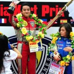 Julio Prost on the Podium