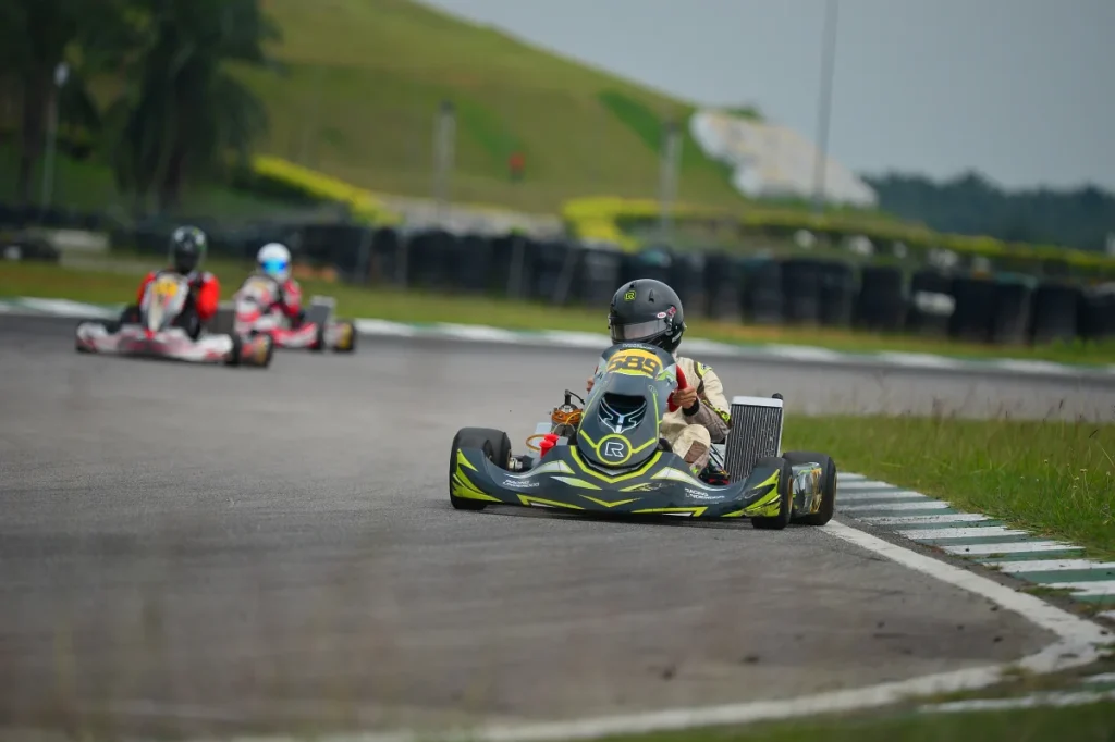 Sepang Karting Circuit Final Corner Entry